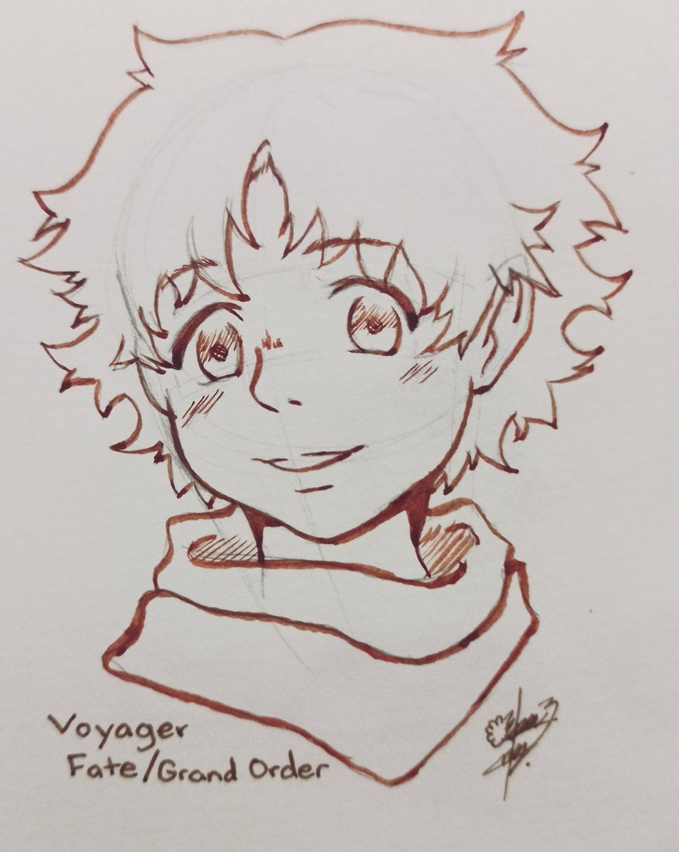 JaponesitaDark's tweet photo. #Doodles #Cuiloa #drawings #Voyager #FGO #Days #killlakill #Sketching https://t.co/UmotIbUlGD