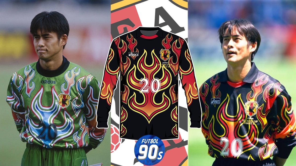 1997-98日本代表フランスW杯 炎のジャージ トラックジャケット 90's Yahoo!オークション -「日本代表 炎」の落札相場・落札価格