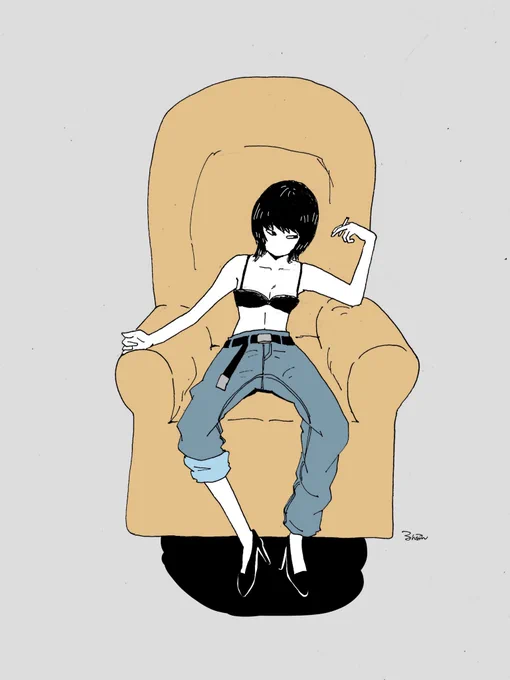 #女の子のイラストだけで興味を持ってくれる方へ届け 