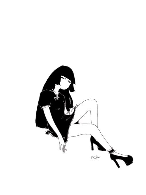 #女の子のイラストだけで興味を持ってくれる方へ届け 