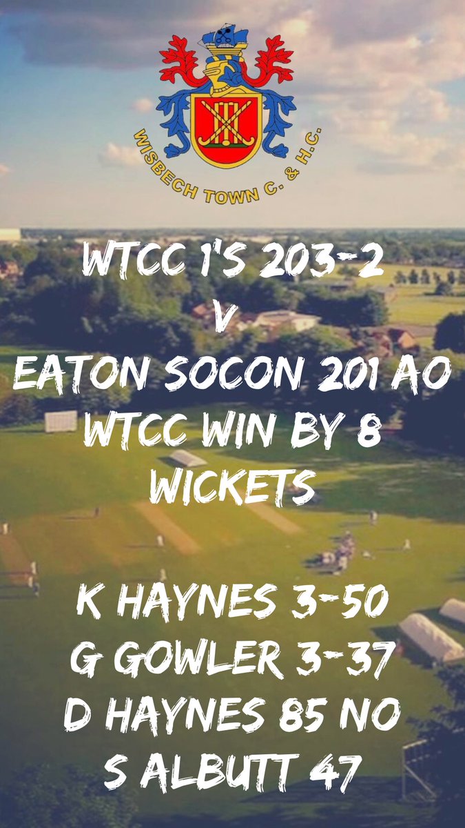 Great to be back out on the park playing league cricket. Brilliant start from the boys top all round performance....even with a few wides #lockdowncricket #WTCC