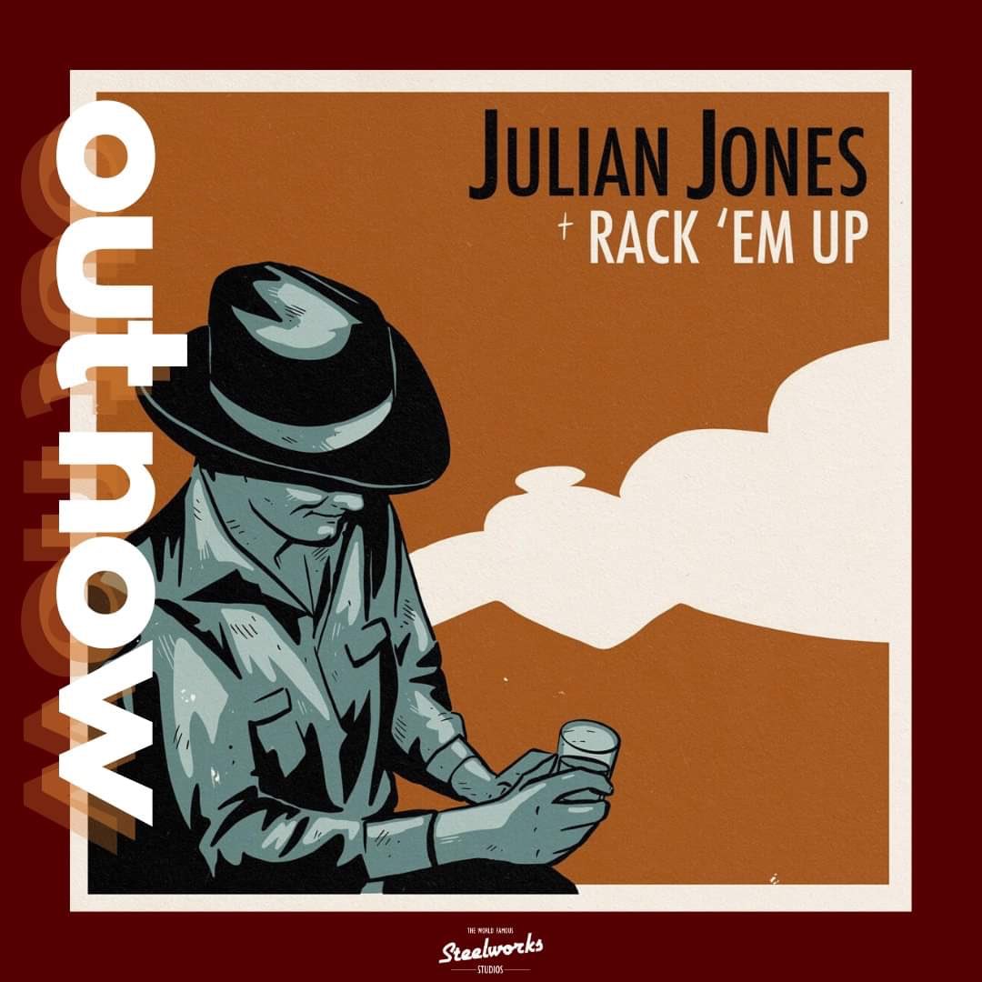 'Rack 'Em Up' is the first track to be released from Julian’s upcoming album currently being produced by @aidanthompson_ here at Steelworks Studios.