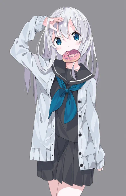 制服ガールばっかり(*'ω'*) #女の子のイラストだけで興味を持ってくれる方へ届け 