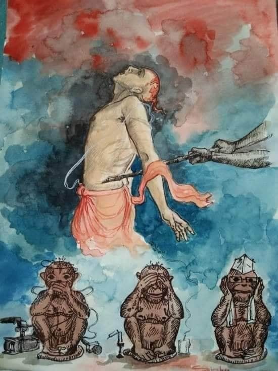 prashant_RSSorg's tweet photo. जब #सनातन_संस्कृति को नष्ट करने की कोशिश हो रही हो तो हम #गांधी जी के बन्दर नहीं बन सकते https://t.co/zNSCUOcIVf