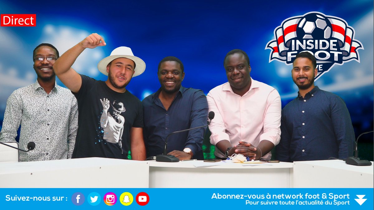 NetWorkFoot1's tweet photo. #IFL ⚽️ L'équipe d'#InsideFoot revient demain à partir de 17H00 sur #YouTube !

Avec @AchilleA1 @stephanetiki @dhoormanah

👉 #football #NEWS #live #Cadeaux #JeuxConcours https://t.co/XqTofmBRzZ