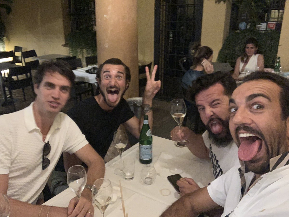 Fantastica serata in allegra compagnia❤️