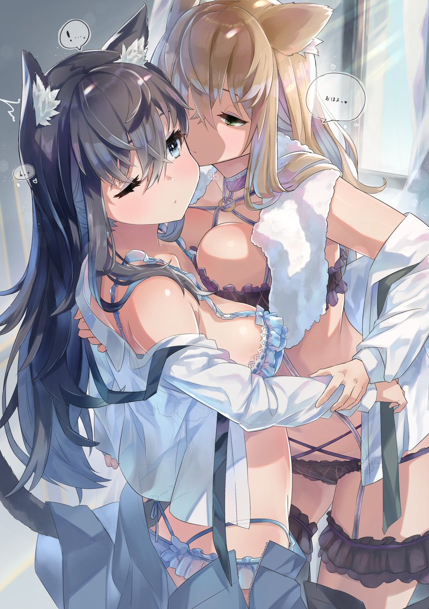「最近の進捗ににゃります!???
#女の子のイラストだけで興味を持ってくれる方へ届」|はつが竜穂のイラスト