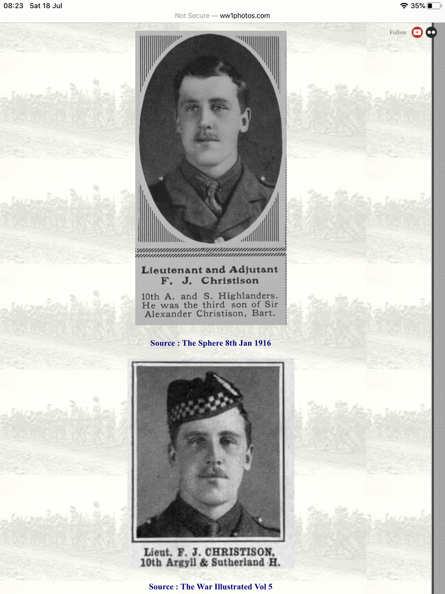 And a search also brings up an image of the unfortunate Lt. Christison