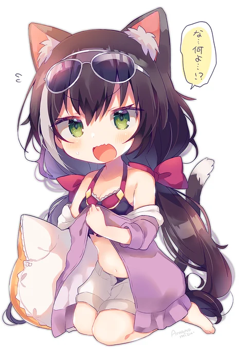 水着キャルちゃん描きました?
#プリコネR 