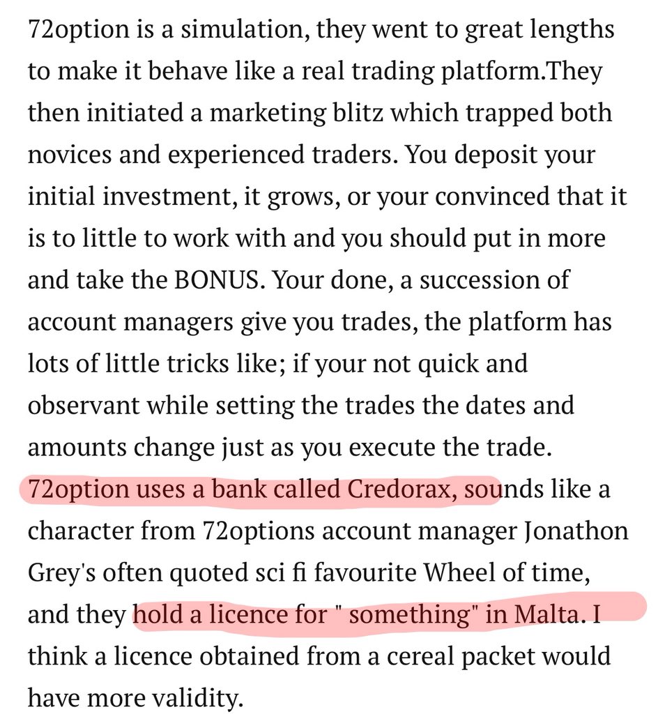 Paulm81212253's tweet photo. These scams would find it very difficult to operate without an acquirer processing payments. Investigations in relation to trading frauds needs to start with these acquirers @maltapolice @europol @EBA_News #binaryscams #cfds #72options #fraud #tradingscams https://t.co/UpNczg0PQn