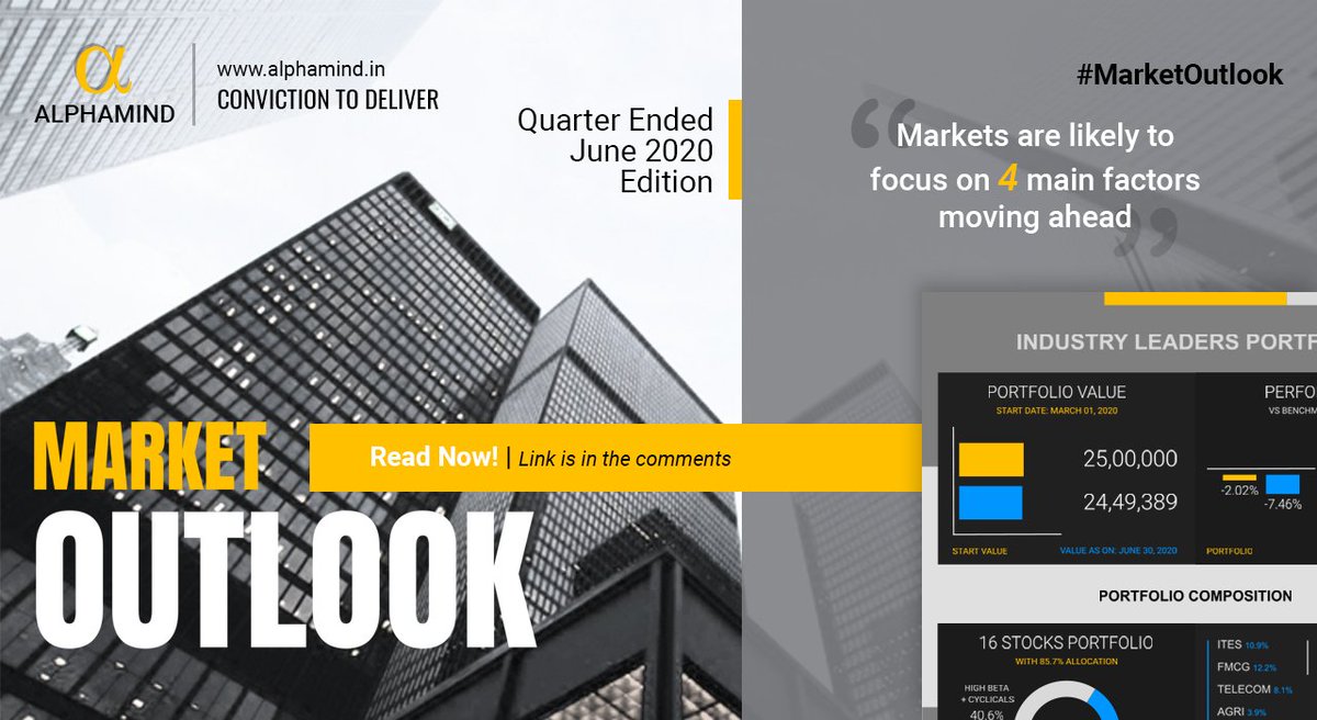 AlphaMind___'s tweet photo. Hey Folks! It's our pleasure to announce our first quarterly update on Alphamind Industry Leaders Portfolio - Read all about it here! https://t.co/zFMe4N6aBf

Feel free to get in touch with us at shreya.das@finaureus.com
.
.
.
#MarketOutlook #IndustryLeadersPortfolio  #investing https://t.co/l0hxPEbQ0C