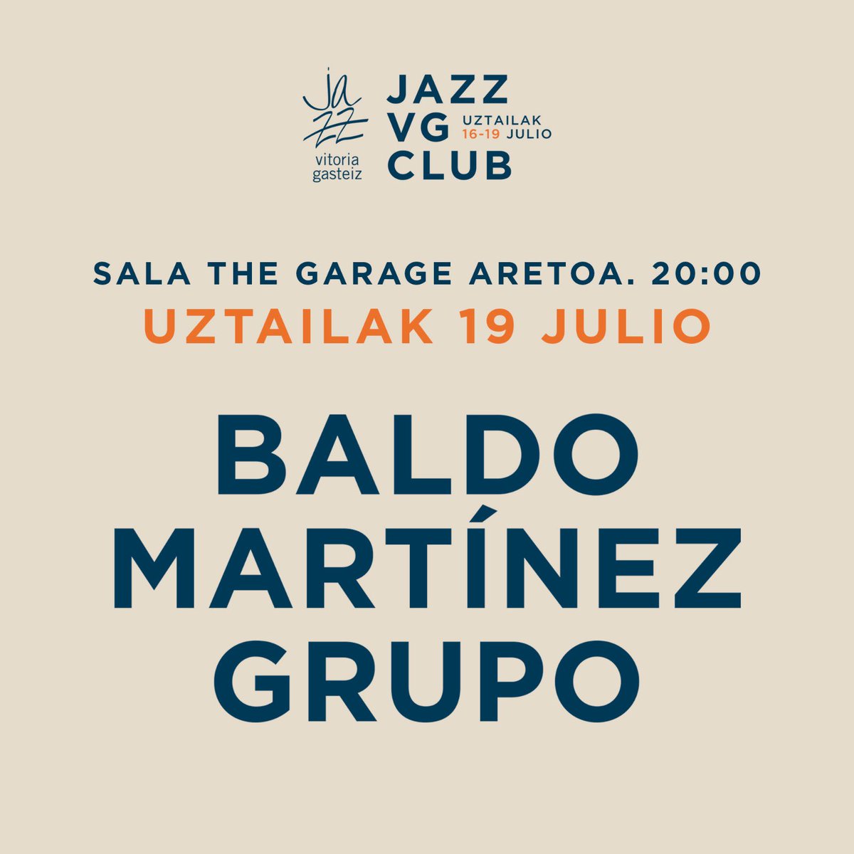 ‼️Galicia calidade hoy en el #JazzVGcluB 🤟🏼

 <a href="/GaliciaCalidade/">Galicia Calidade</a> 
@Baldo_Martinez