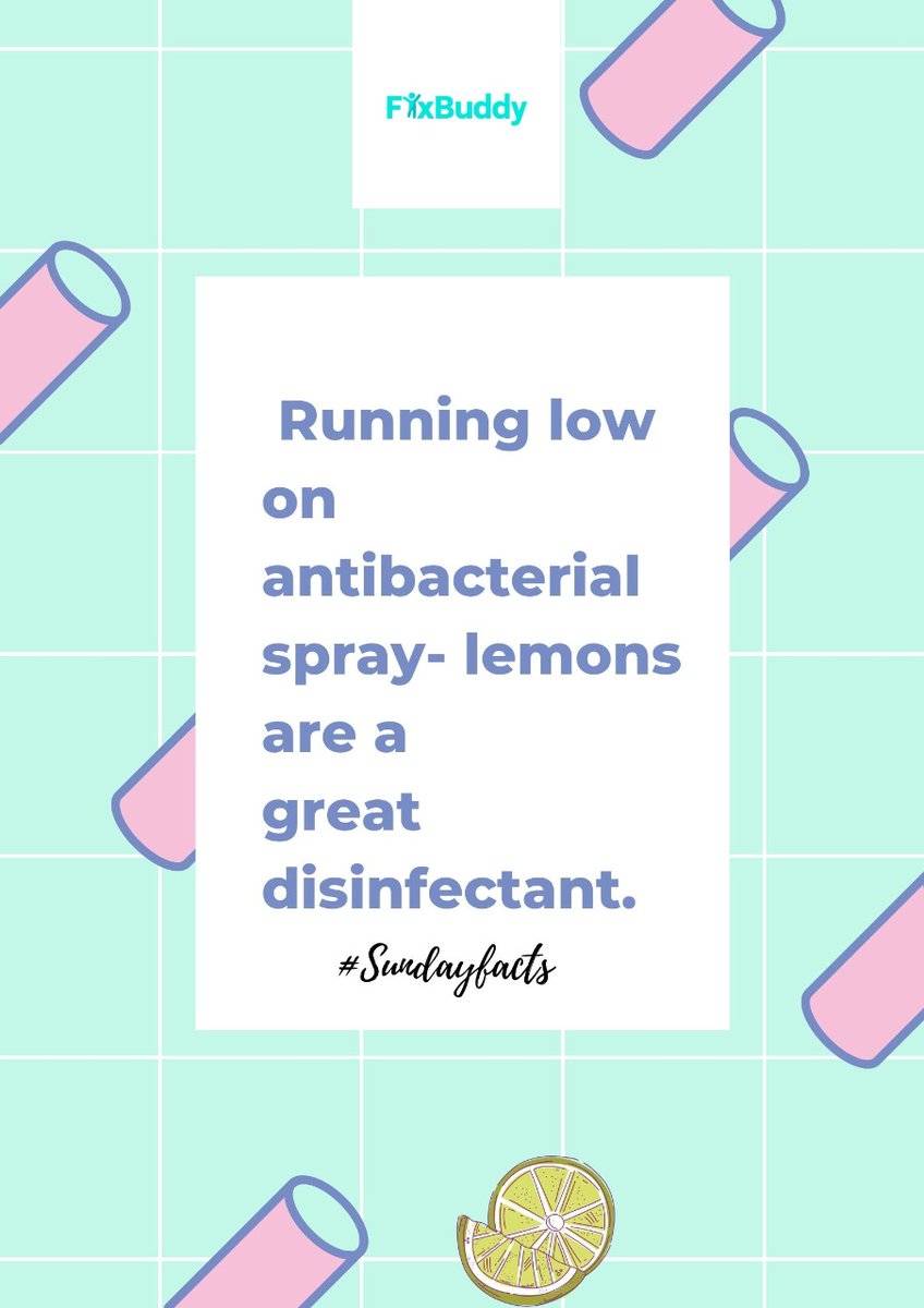 fyxbuddy's tweet photo. #sundayvibes #sundayhacks #disinfection #healthy #care #antibacterial #natural https://t.co/XVPl9vNGRb