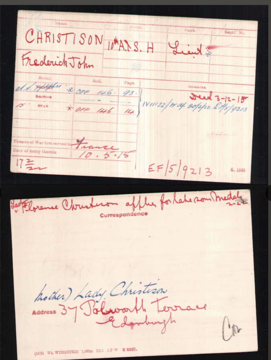 Lots of other information available from your arm chair which help to fill in information, medal cards, soldiers effects, the latter shows a debt to be paid to George Purvis Russell Balfour Kinnair esq R.F.C who after the war published a number of books on fishing