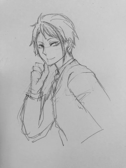 これも友人に描いてもらった推し+α
ありがてえありがてえ〜ッ!!推しがまたこの世に増えたことに感謝〜 