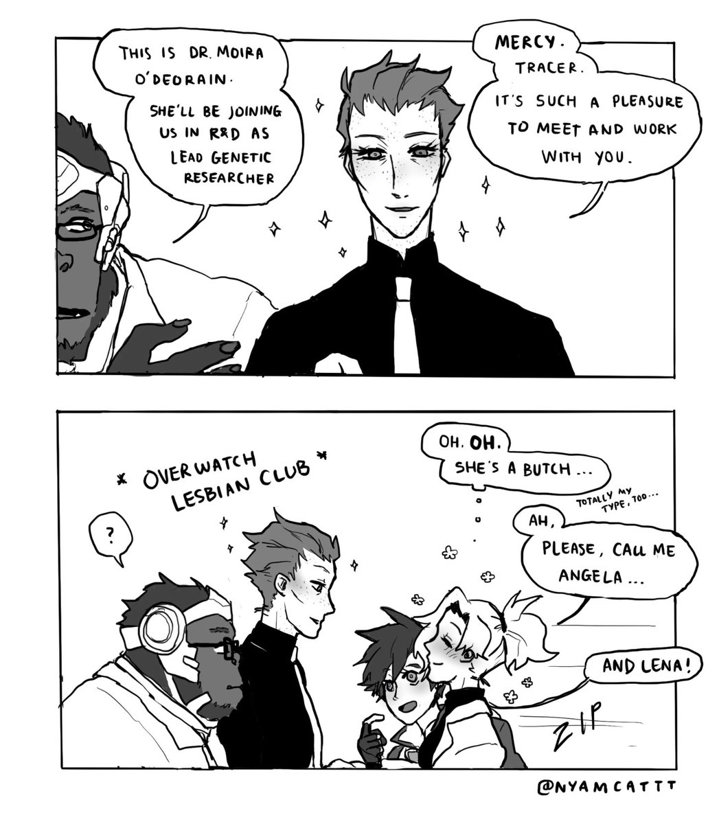 stefani told me one of their gay experience when they saw a man and was confused bc they found him really attractive but it turned out she was a butch woman. they told me to make a comic about it but make it #moicy so of course i delivered