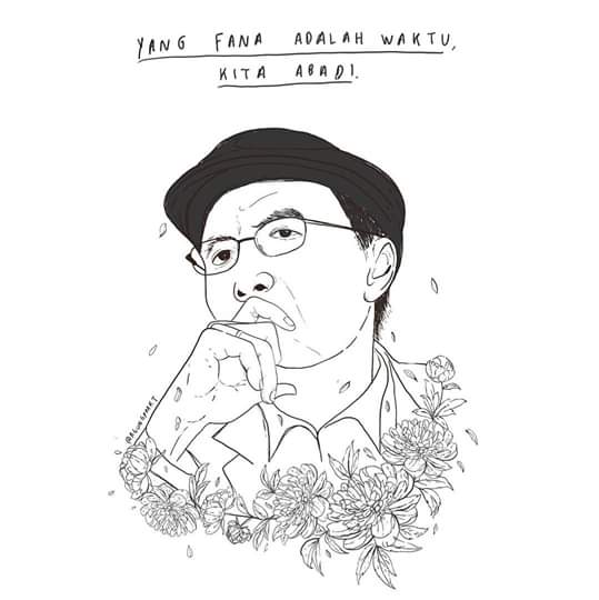 Tivatimur's tweet photo. Selamat jalan lelaki puisi https://t.co/fevCo5JmMQ