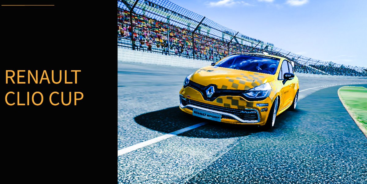 WLM64's tweet photo. 「YELLOW HAPPY」
#renault
#renaultclio
#renaultcliocup
#ルノー
#ルノークリオ
#realracing3
#RR3 https://t.co/3fWkP8QjGr