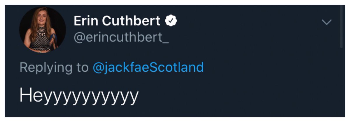 JackFaeScotIand's tweet photo. Bringing back my old header 😁 @erincuthbert_ you’re a 🐐 hope you have a good day 😁 https://t.co/TWJbP5vofs