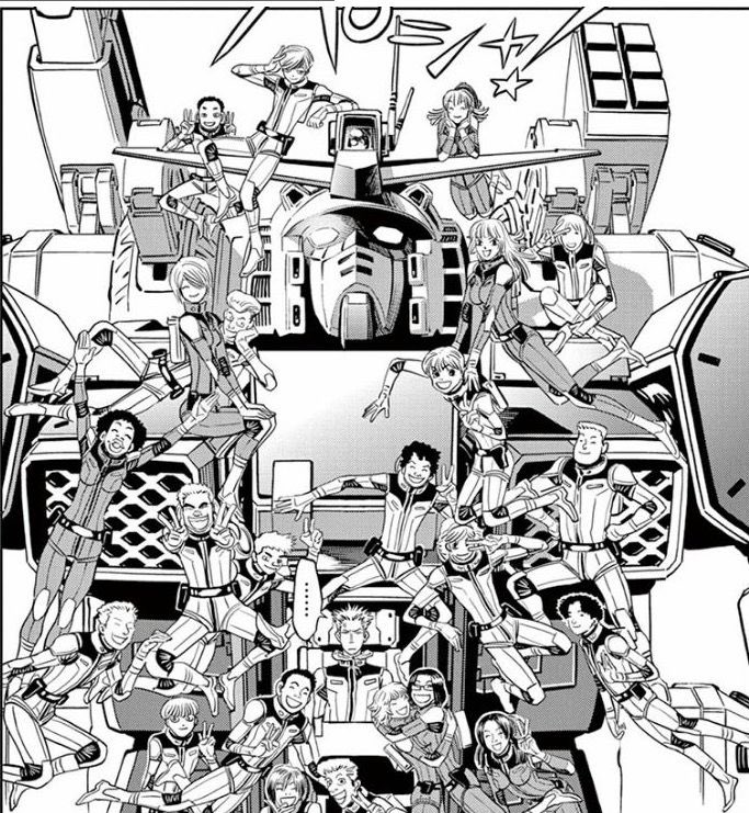 Heikayuuji ｑ 機動戦士ガンダム サンダーボルト ってどんな作品なの ａ ジャズミュージックの似合う大人のガンダムだよ ドキドキの甘いキスシーンや ほっこりする記念写真のシーンもあるよ