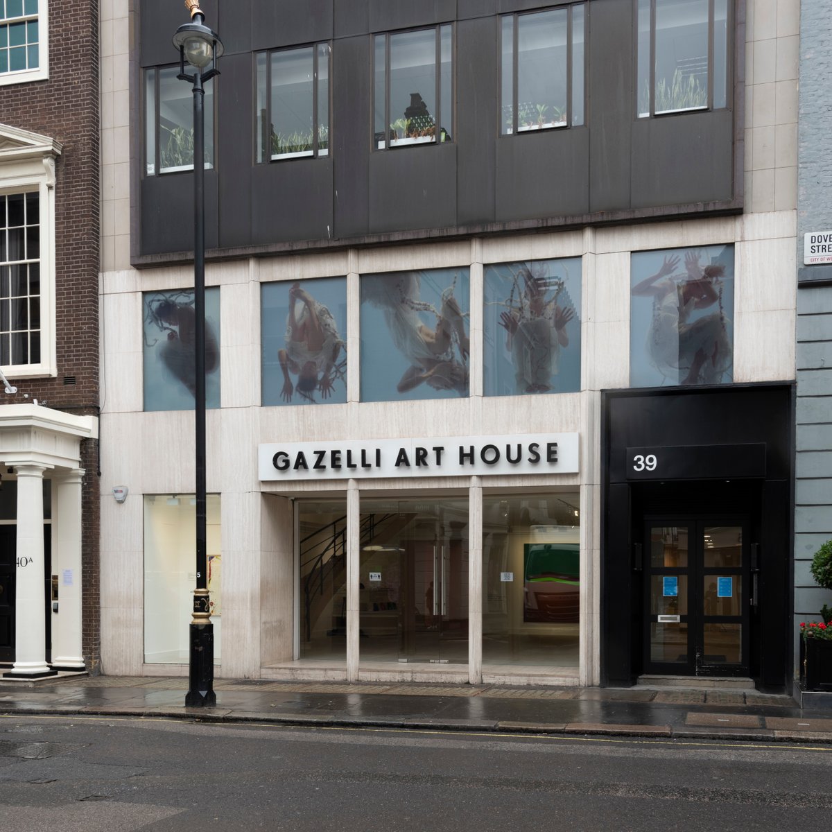 GazelliArtHouse's tweet photo. The Window Project Summer 2020 is now open! For the Window Project, the London-based artist duo Philomène Amougou and Camille Roded present their 16mm photographic stills ‘Chrysalis’. #windowproject #gazelliarthouse #sitespecific #artwork #artist #londongallery #photography https://t.co/UuvpWyB3mA