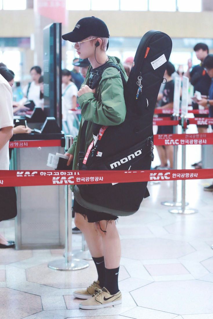 park jaehyung airport pics as movie stills- a thread