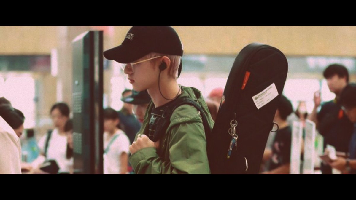 park jaehyung airport pics as movie stills- a thread
