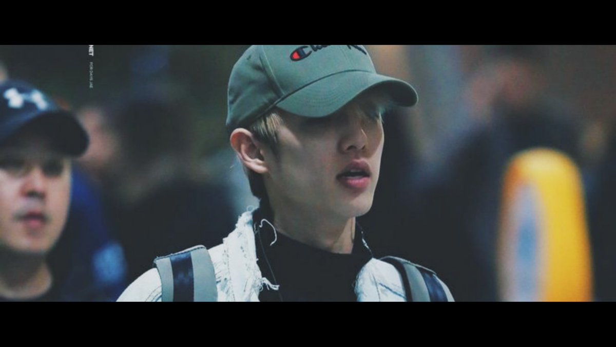 park jaehyung airport pics as movie stills- a thread