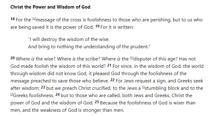 tbcabuja's tweet image. 1 Corinthians 1:18-25 

#EpistleToAbuja
#TBCWord
#TBCService