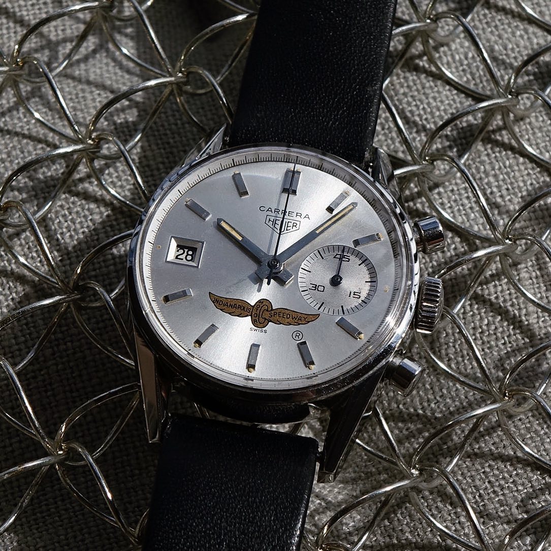 mikaruottinen's tweet photo. Heuer Carrera Dato ref. 3147S #vintageheuercarrera #vintageheuer #vintagewatch #heuer #heuervintage #heuercarrera #3147 #watchnerd #dreamwatch #carrera #grailwatch #3147s #carreradato #dato #2ndexecution #indianapolisspeedway https://t.co/87geog3Gqz