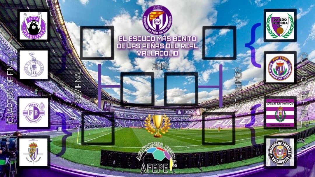 fdprvalladolid's tweet photo. ☑️Desde mañana comenzamos los cuartos de final. Estaos atentos para las votaciones. ¡Suerte a todo@s!
#ElEscudoMasBonito #Valladolid https://t.co/4NUwymVoET
