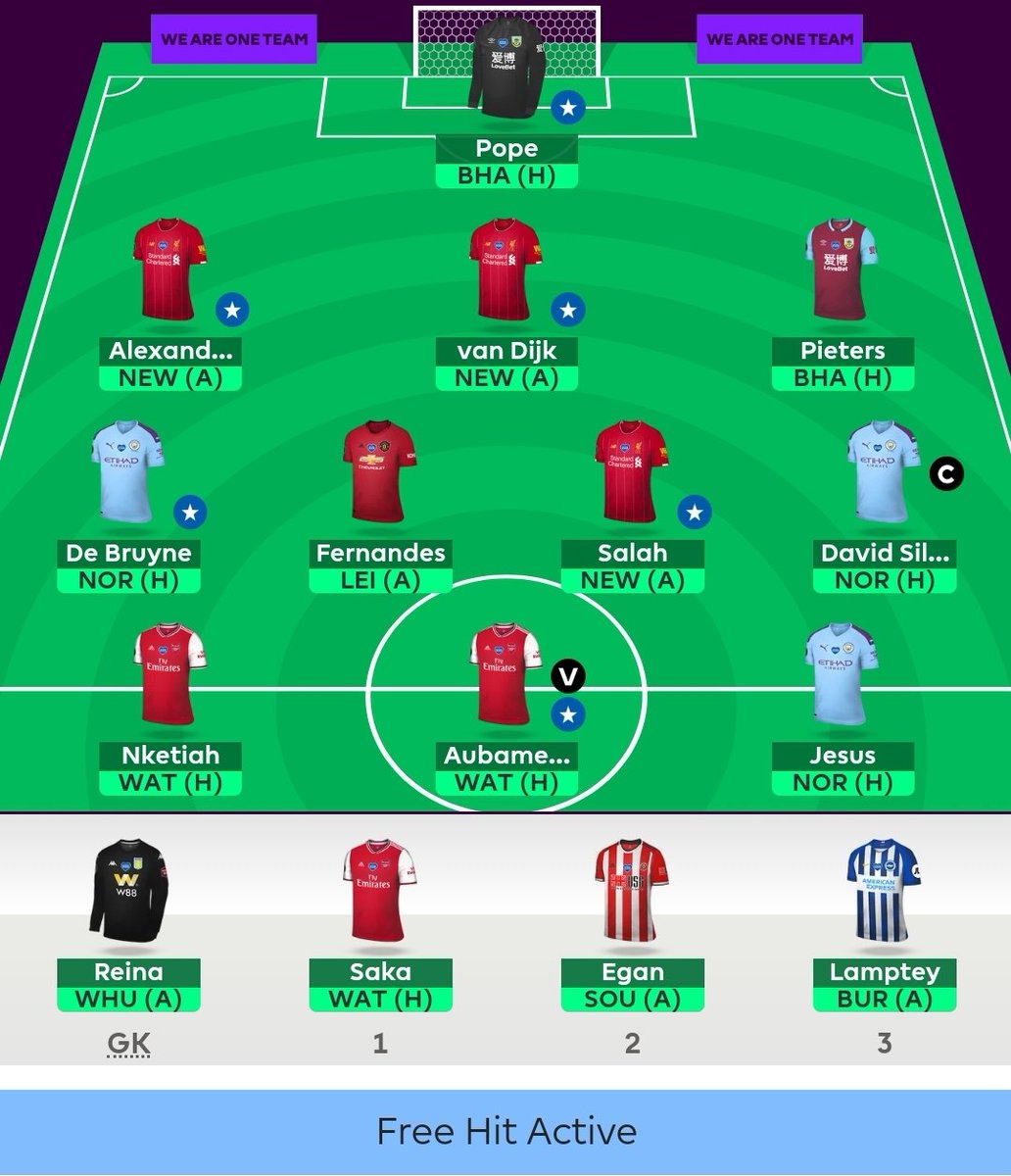 DreadFPL's tweet photo. #FH38+ Activated. #DreadFPL #FPL
1st draft... https://t.co/kvcfGQBUNH