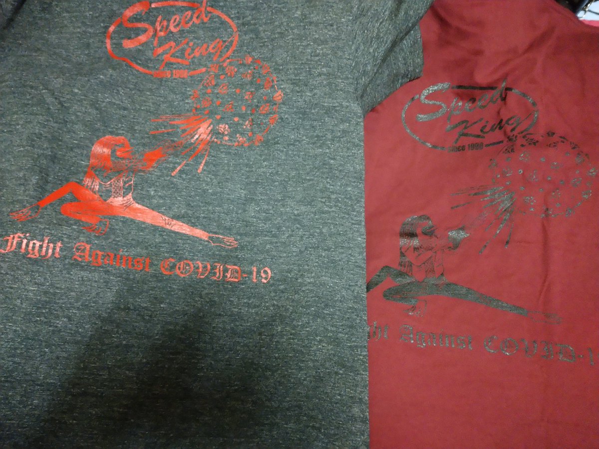 BasiliskosC's tweet photo. #SpeedKingStudio
カラーバリエーション第二期注文分
#疫病退散Tシャツ
入荷の連絡あったので
仕事帰りに受け取りに🎶
デザインも着心地も
善き善き🙆
欲しかったサコッシュも購入👝
あとフリマもしてたので物色してたら良い感じのcap発見🧢
ありがとございましたヾ(o´ェ`o)ノ https://t.co/QFv8vZkayX