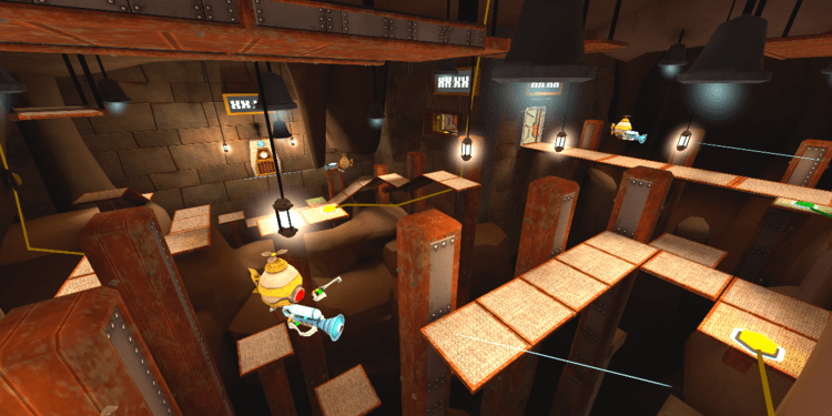 adventurelabrat's tweet photo. The Hivemind of @RoomEscapeArt reviewed our #VR Escape Room and loved it! "The puzzles were appropriate for VR. The tutorial was fun (and we didnβt want to leave it). The verbal interactions with the characters were A+." #EscapeRoom #RemoteFun #PlayAtHome https://t.co/dZJY4EM0Cy https://t.co/EuxNZSSOtm