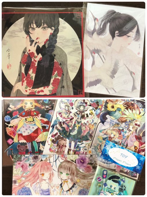 #理想の乙女展2 戦利品報告その1
丑山雨ちゃん(@ushi_mt )のポストカ
あめこちゃん(@reon_biscuit )のポストカードとアクキー
Yunaさん(@You_m75 )のポスカ
ほのか(@15hono20 )のネイル 