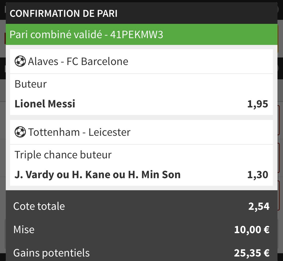 montantebet's tweet photo. Montante NTM ULSAN ⚽️
Je tente ça en palier BIS histoire de vibrer sur les derniers matchs.
Messi se bat pour la première place.
10€ 👉🏼 ?€
Palier 1️⃣ BIS
📈 2.54
10€ 👉🏼 25.4€
❤️ si tu suis
Team @GoStat_FR 💌
#gostat #teamgostat #TeamParieur #TeamParieurs https://t.co/xRg8gmhKWM