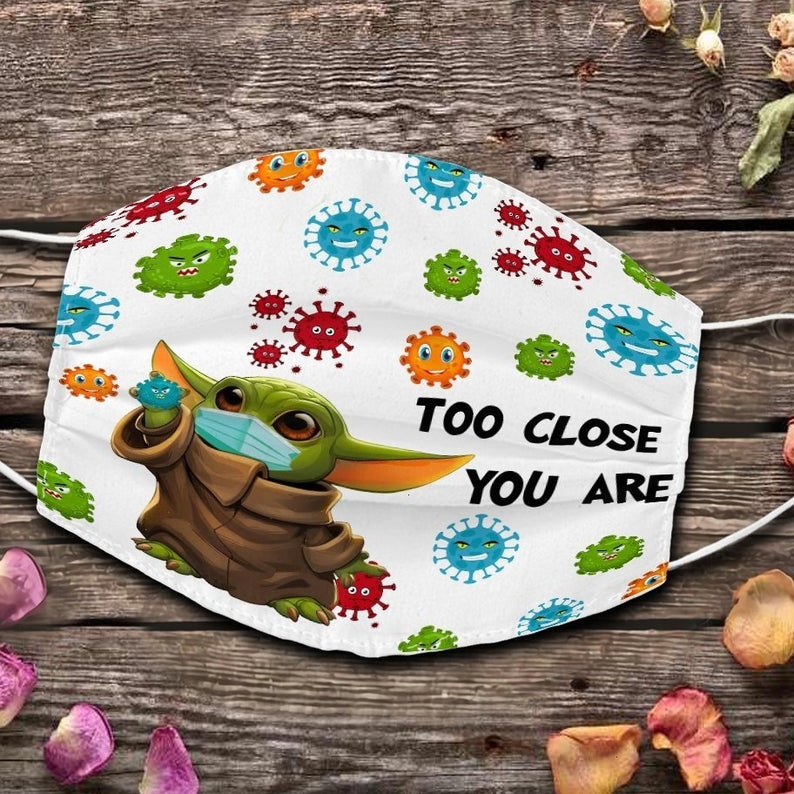 dadaloria's tweet photo. Too Close You Are Baby Yoda Cotton Filter Mask
 #babymaskdoesbroadway #dbabymask #babymaskforthewin #babymaskfreeheadband #gbabymasks #babymaskhera #babymaskhuman #babymasking #babymaskjogja #babymaskkorea❌do #babymaskmakesitbetter #babymaskman #baby https://t.co/YL4jdMREs3