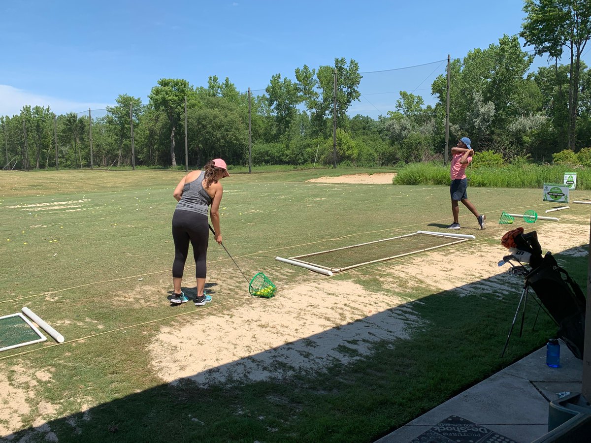 patmichael93's tweet photo. Some @CleClinicUroRes PGY-2s hitting the driving range on a hot Cleveland Saturday away from the hospital @ShreeAgrawal21 @AyodejiSotimeh1 https://t.co/uDeYIlbSKN