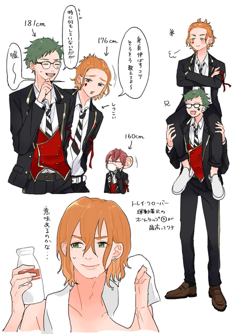 トレイ・クローバーの運動着Rのホームタップ③のボイスを70億人聞いてください
 #ツイステファンアート 