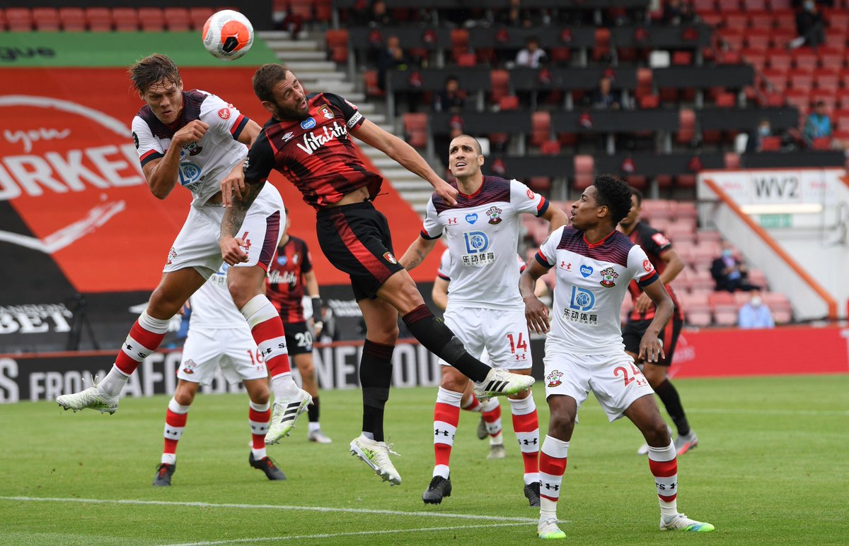 premierleague's tweet photo. A big second half coming up!

Matchday Live: https://t.co/1wBtAlotIQ

#BOUSOU https://t.co/g6gcEymayR
