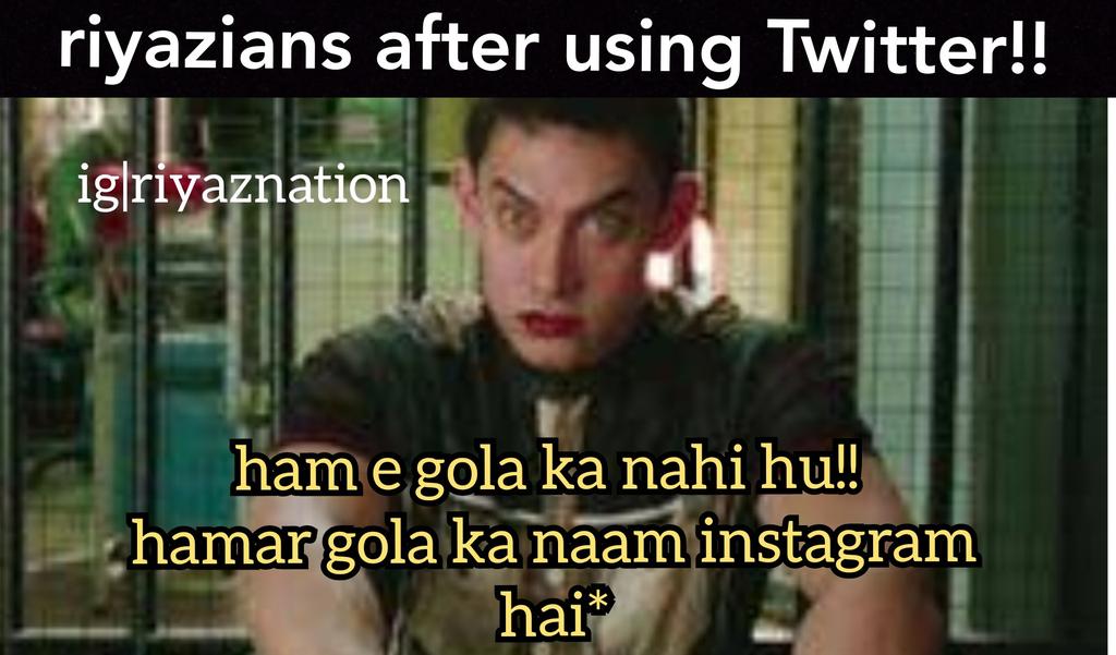 riyaznation's tweet photo. i am also feeling gawar!!🙂✌🏻ye hmara gola nhi h!! https://t.co/SrxNrxQVe5