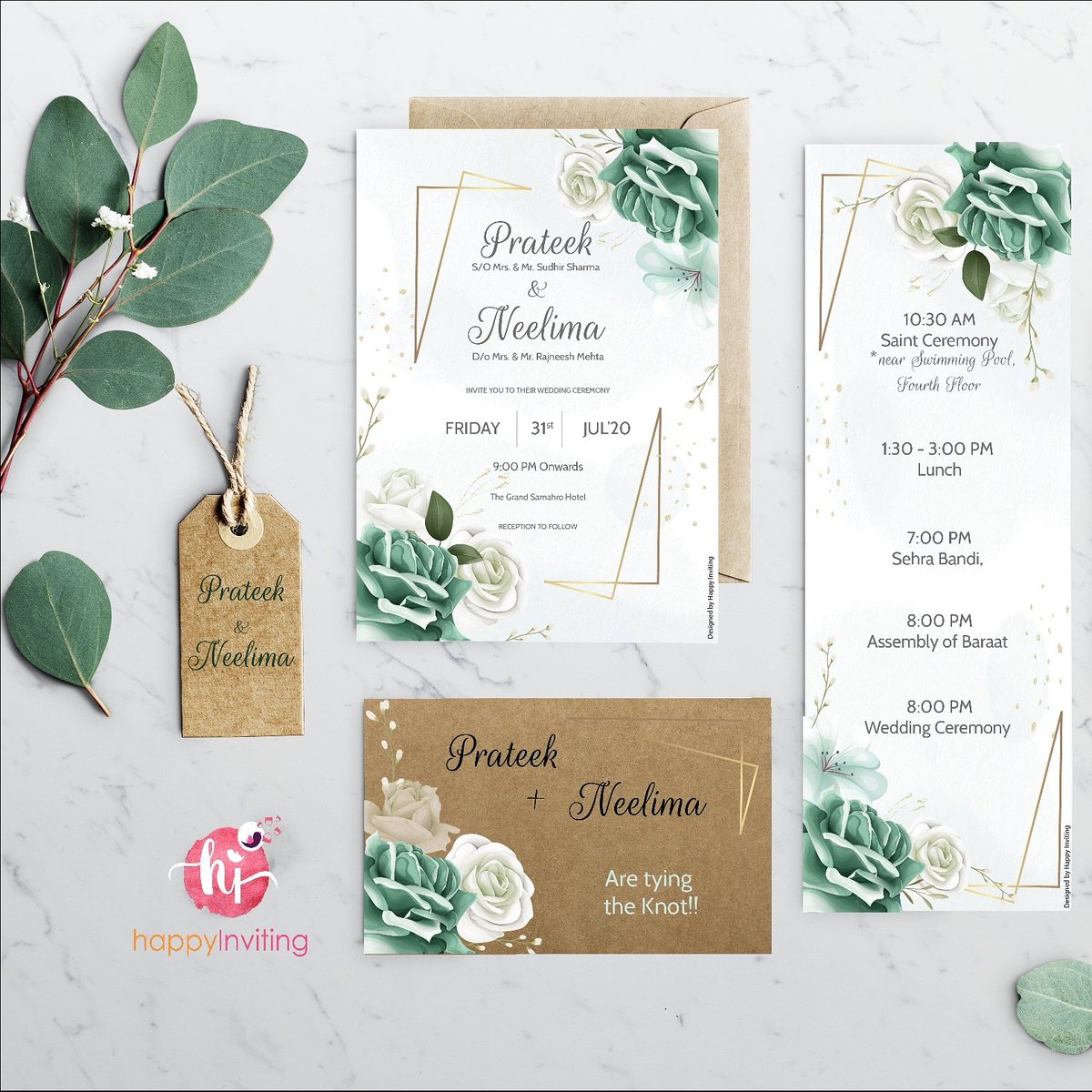 HappyInviting's tweet photo. Stunning and starling wedding invitation and stationery for our remarkable couple Prateek and Neelima.🍾
.
#happyinviting #weddinginvitations  #weddinginvitationcard #stresssesukoontak #letssayhi #digitalinvitation #einvite #einvitation #einvitationwedding  #weddingstationary ⭐ https://t.co/j9W1DYvoWn