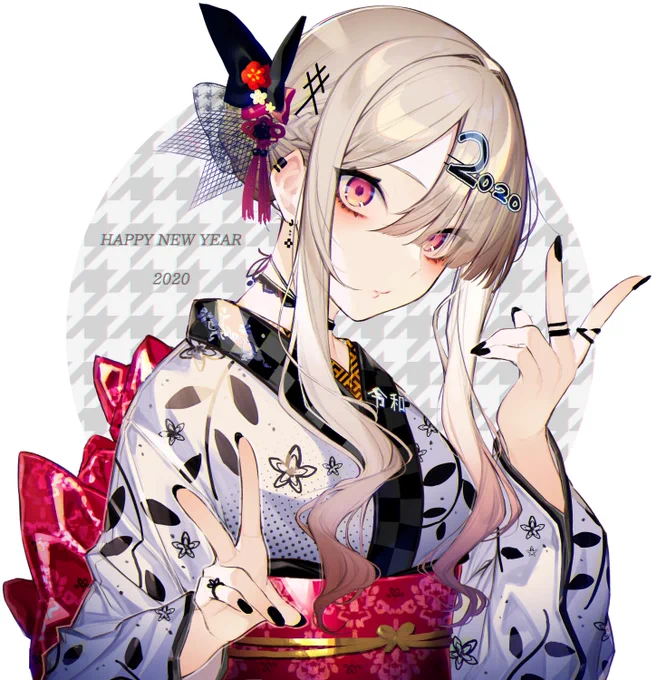 #女の子のイラストだけで興味を持ってくれる方へ届け 
女の子にピースしてもらいたい 