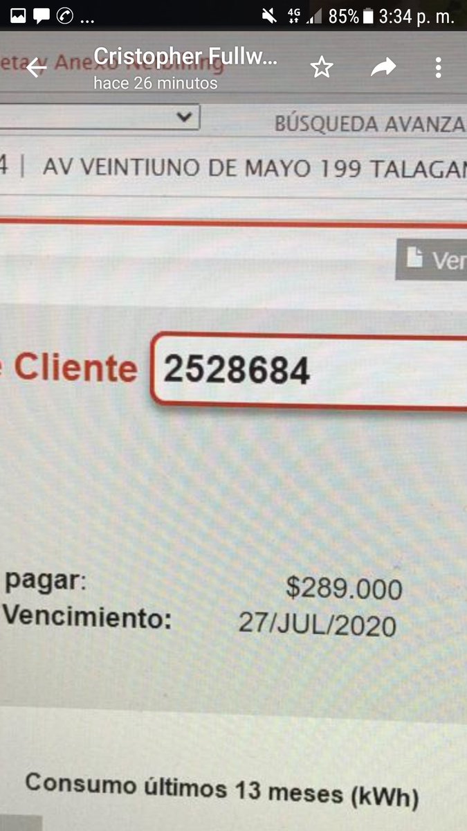tomasribbag's tweet photo. @CGE_Clientes Me figura alto consumo en junio 2020, pero la propiedad esta cerrada y desocupada desde 30 marzo 2020 con automatico medidor e interiores abajo....Contactarse a mail via Dm tribbag@gmail.com https://t.co/qezs8TKULw