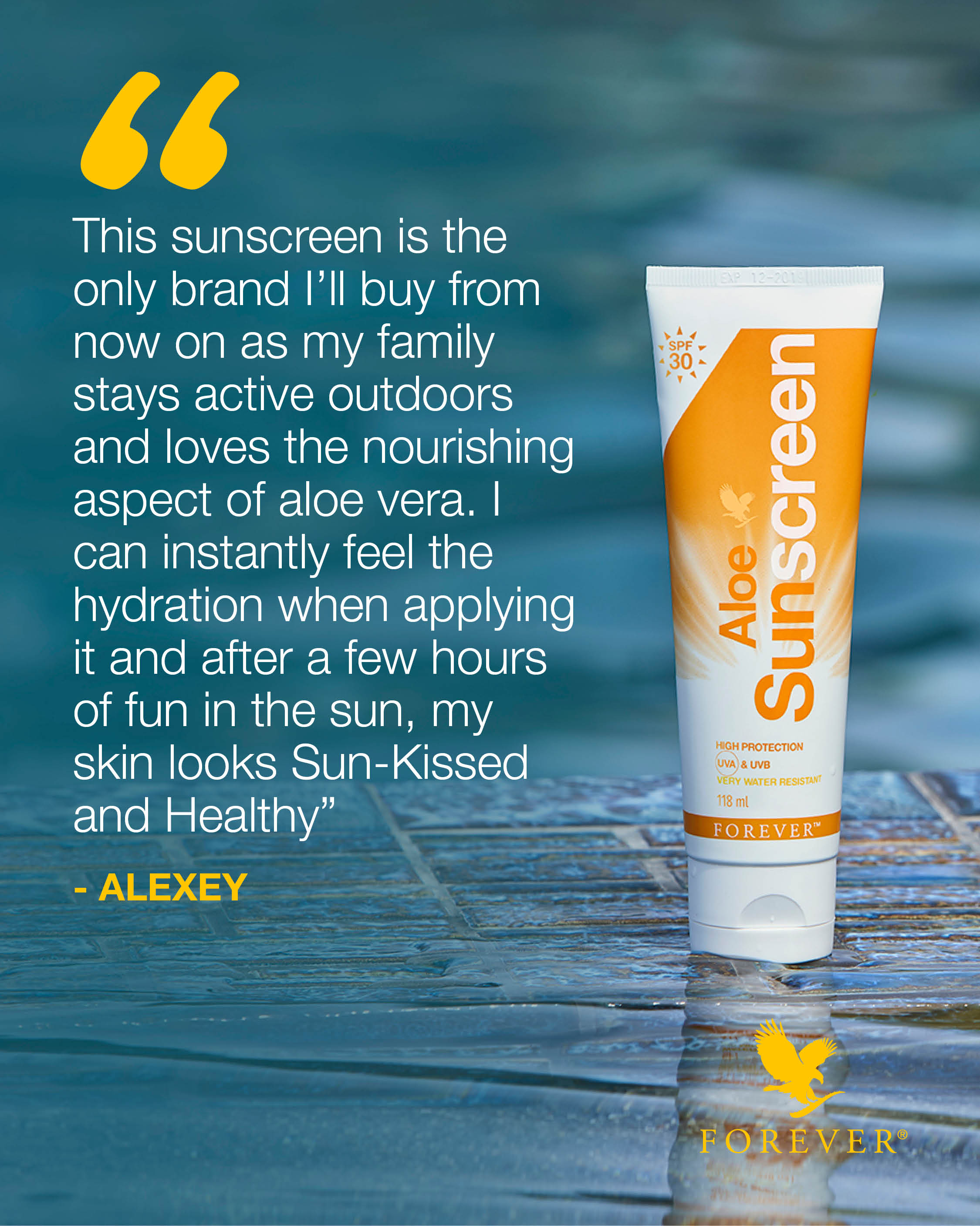 Forever sunscreen on sale