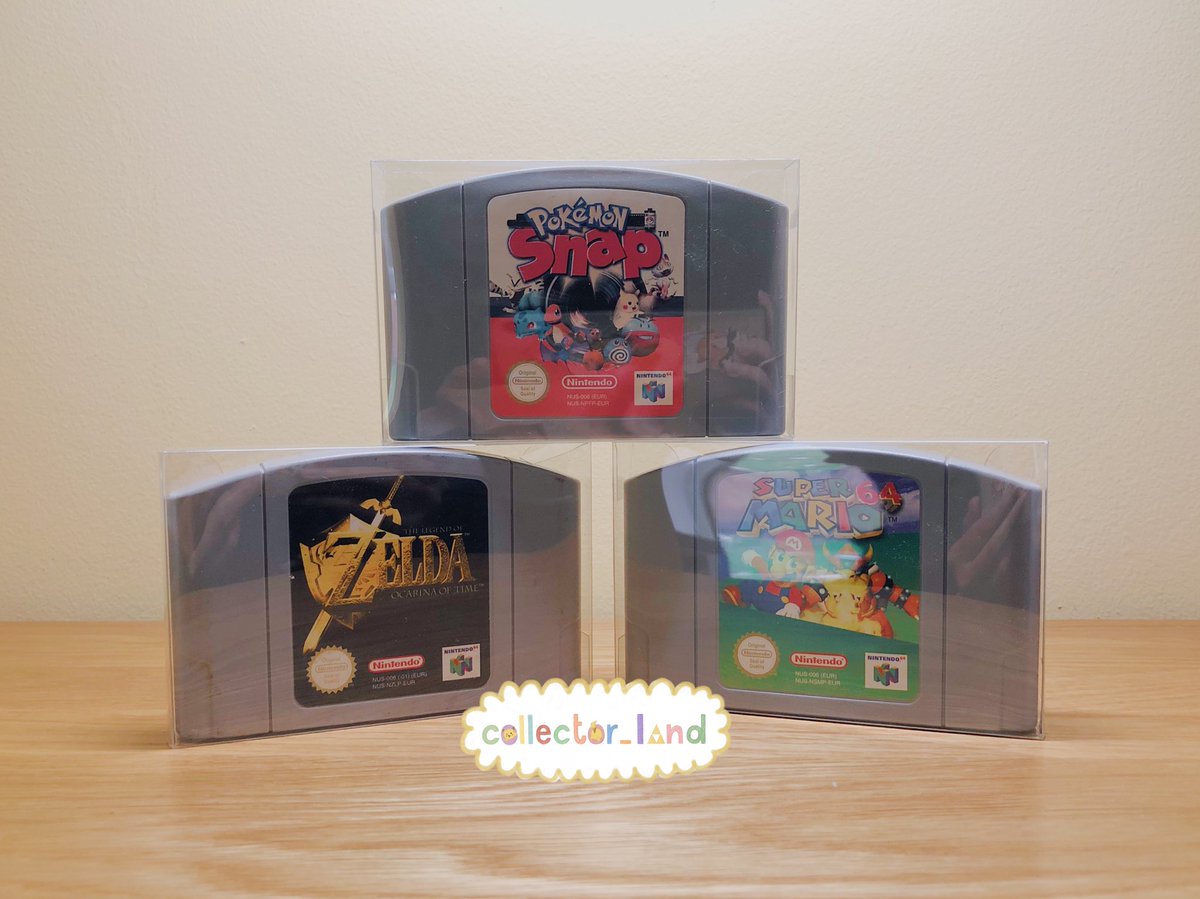 CollectorLandUK's tweet photo. ✨NEW IN ✨ we are now stocking protectors for your Nintendo 64 Game Cartridges! keeps your cartridges dust free and well organised. available now on our Ebay store 👾👾 #RETROGAMING #boxprotector #gamingsupplies #N64
Ebay store: https://t.co/AFdtsMUIL6 https://t.co/SdRz5916q0