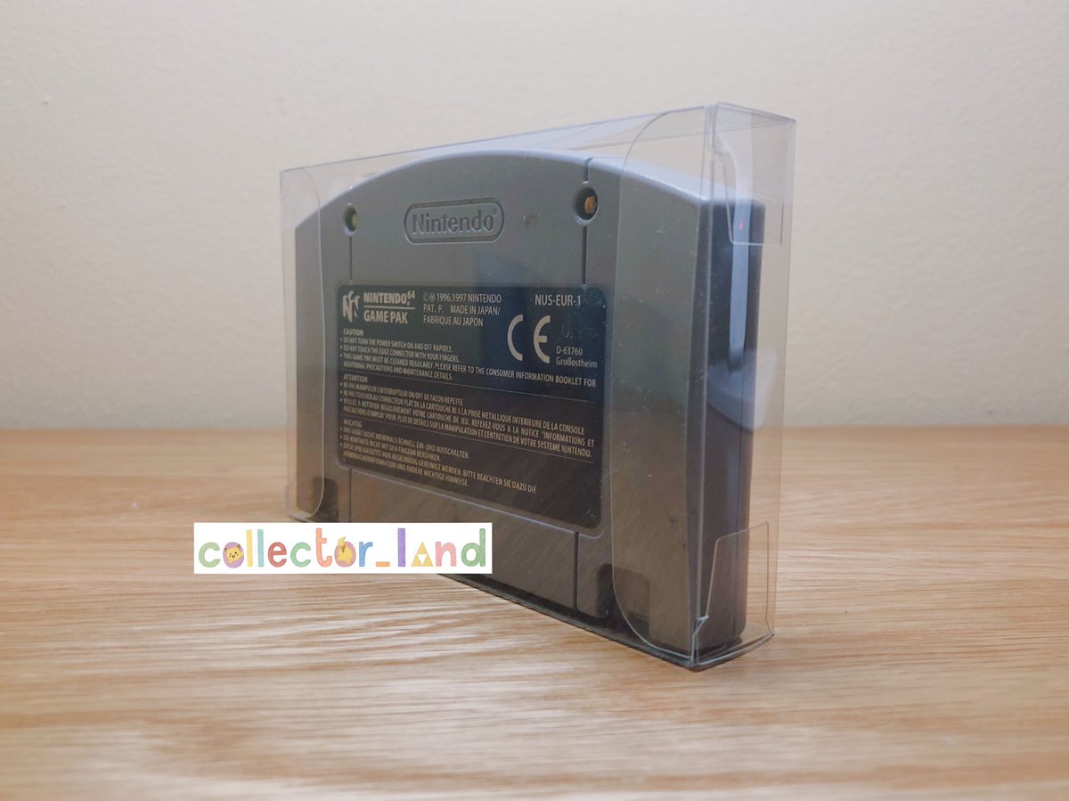 CollectorLandUK's tweet photo. ✨NEW IN ✨ we are now stocking protectors for your Nintendo 64 Game Cartridges! keeps your cartridges dust free and well organised. available now on our Ebay store 👾👾 #RETROGAMING #boxprotector #gamingsupplies #N64
Ebay store: https://t.co/AFdtsMUIL6 https://t.co/SdRz5916q0