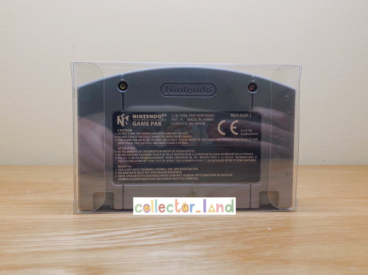CollectorLandUK's tweet photo. ✨NEW IN ✨ we are now stocking protectors for your Nintendo 64 Game Cartridges! keeps your cartridges dust free and well organised. available now on our Ebay store 👾👾 #RETROGAMING #boxprotector #gamingsupplies #N64
Ebay store: https://t.co/AFdtsMUIL6 https://t.co/SdRz5916q0