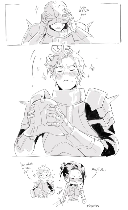 i just realized i never draw soldier class sylvain 