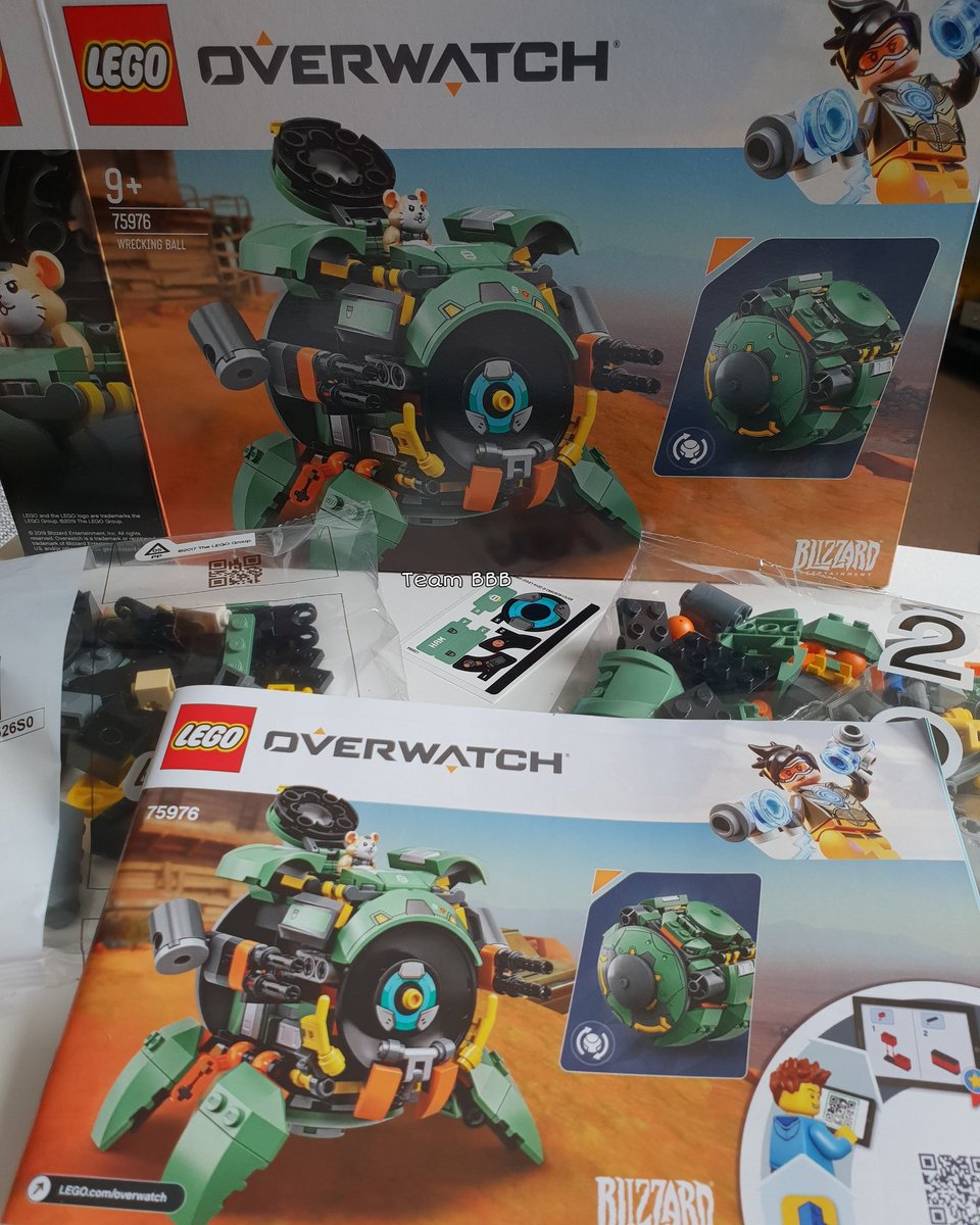 TeamBBB123's tweet photo. Ive made a few OverWatch Lego sets but im super looking forward to making this one 😍
#Lego #OverWatch #WreckingBall #Hamster #Hammond #legooverwatch #gamer #overwatchwreckingball #overwatchhammond #geek #gamerlife #AFOL #collector #legophotography
@PlayOverwatch @LEGO_Group https://t.co/Bx7PEhLIGT
